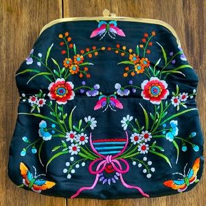 Vintage Embroidered Coin Purse